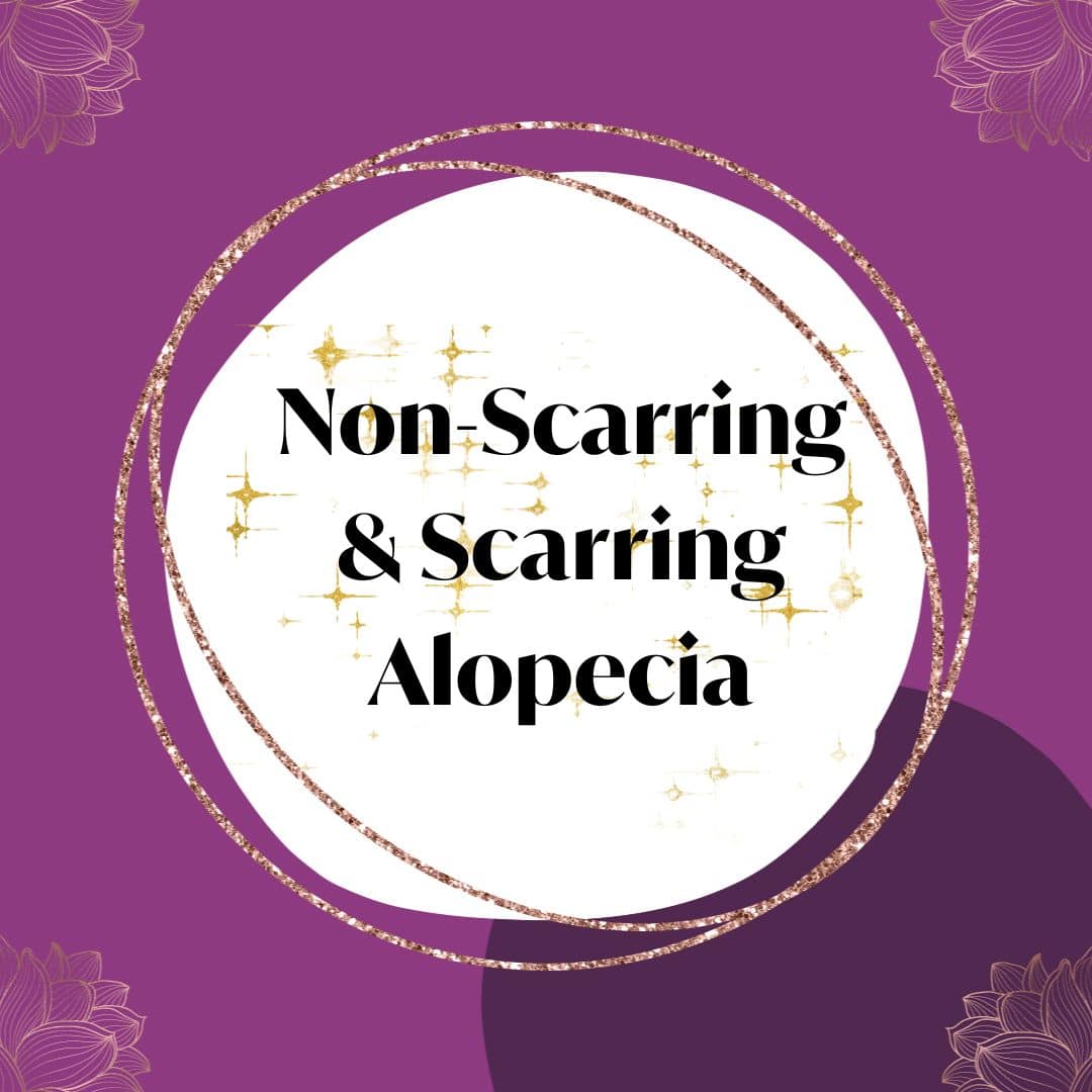 Nonscarring and scarring alopecia